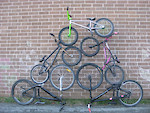 funny bike stacks