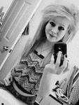 this is my ex,   shes a bitch,   and as you can see has a mullet/looks like beetlejuice